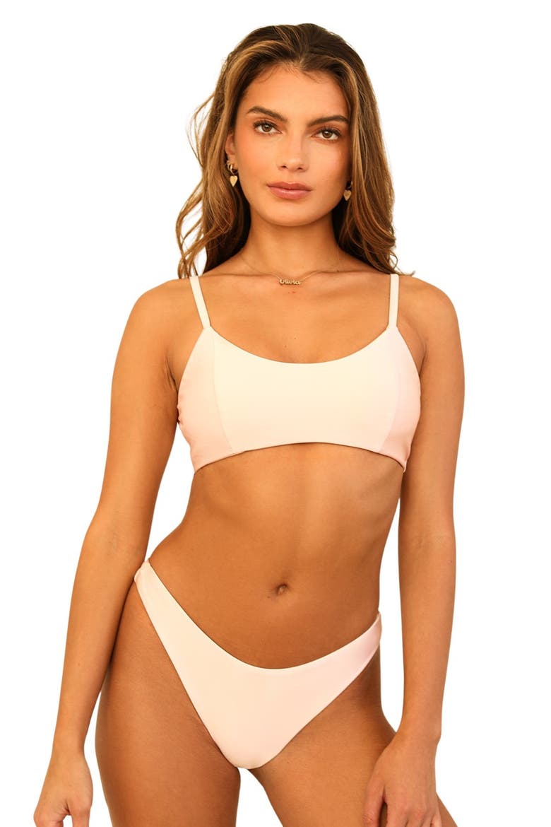 Seaport Thong Bikini Bottom, Main, color, Ballet Slipper