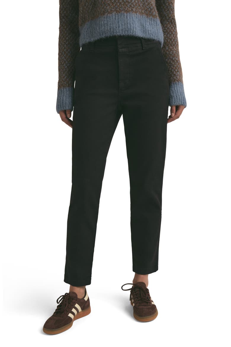 The Market Straight Leg Pants, Main, color, BLACK