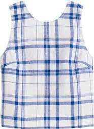 Madewell Tie-Back Linen Shell Top