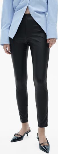 Tagoo MANGO Faux Leather Leggings | Nordstromrack