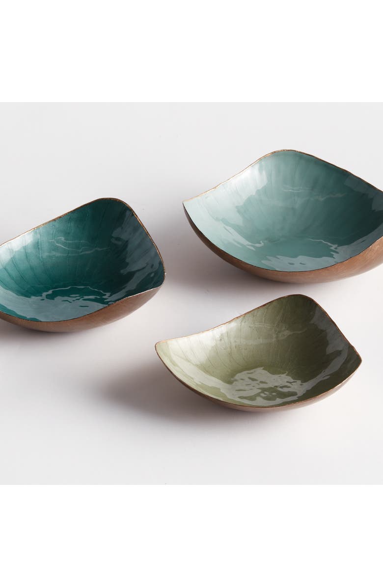 Napa Home & Garden Camryn Decorative Bowls Set of 3, Alternate, color, Green