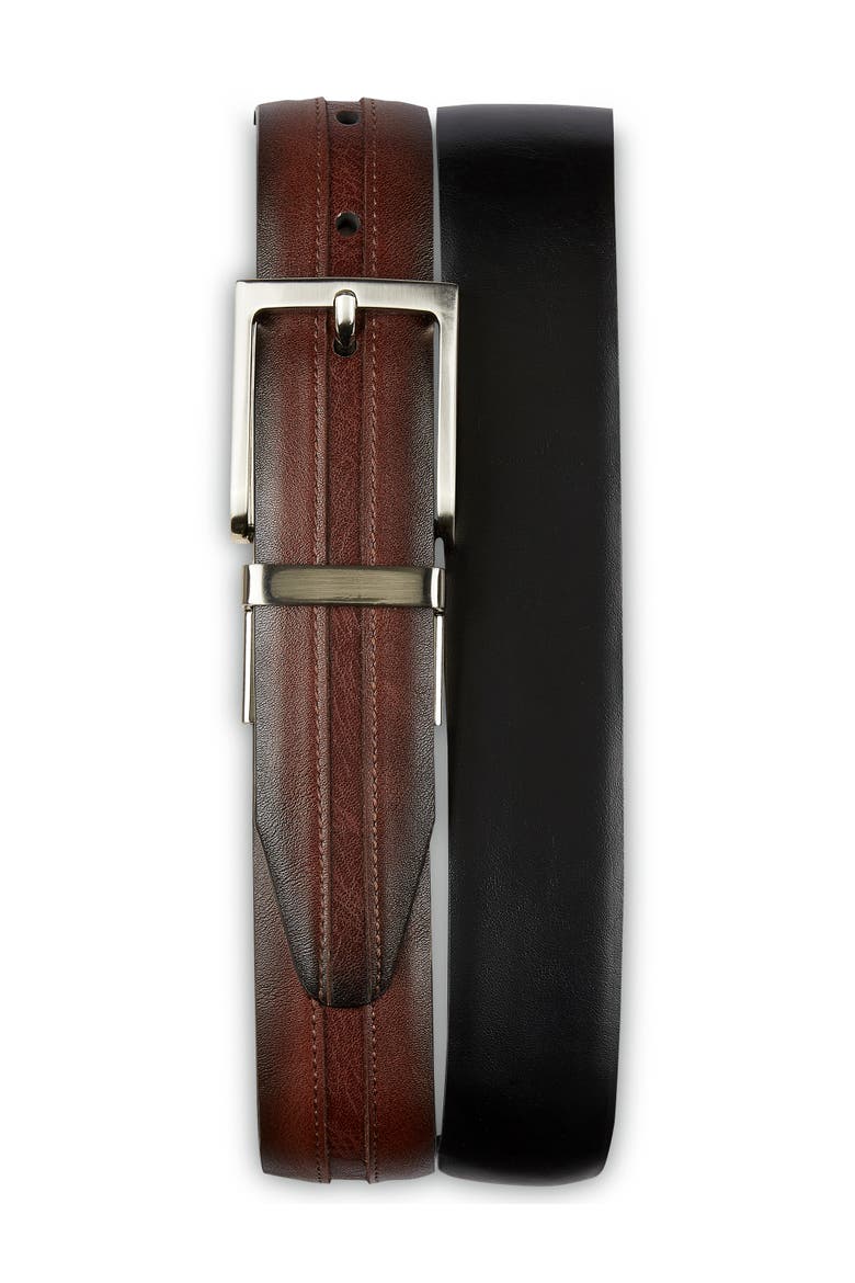 Reversible Belt, Main, color, BROWN