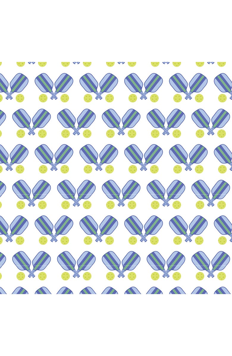 Lila and Hayes Alyssa Women's Pajama Short Set, Alternate, color, Pickleball Blue