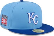 New Era Men's New Era Light Blue/Royal Kansas City Royals 2026 Baseball Hall of Fame 59FIFTY Fitted Hat