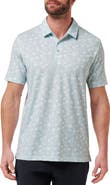 TravisMathew Featherweight Cove Floral Piqué Polo