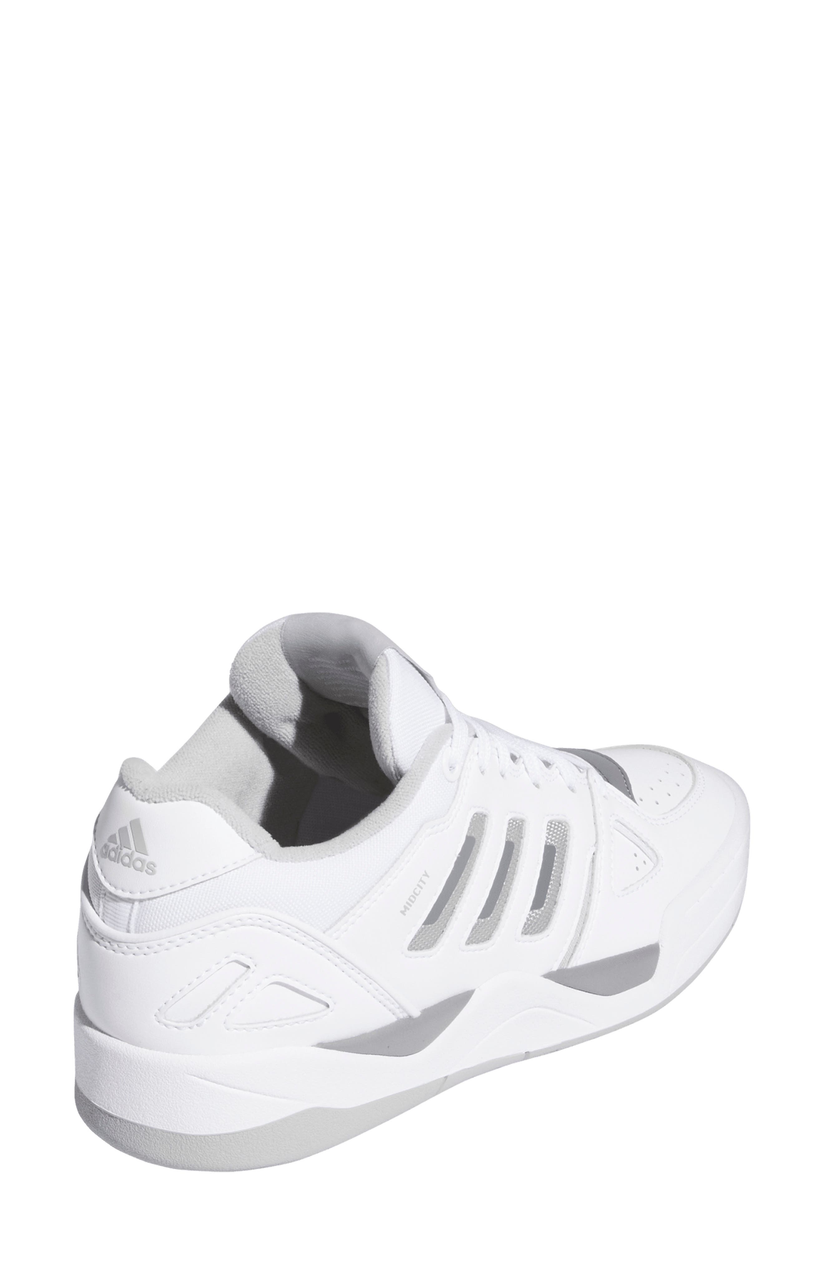 adidas Midcity Low Sneaker, Alternate, color, Ftwr White/ Grey/Grey