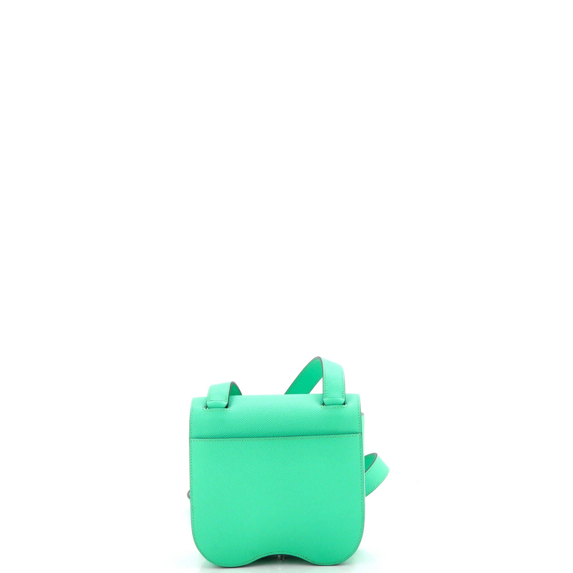 Pre-Owned Hermes Della Cavalleria Shoulder Bag Epsom Mini, Alternate, color, Vert Comics