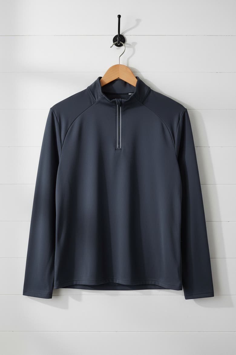 Men's Everyday 1/4 Zip Top, Alternate, color, Arctic Blue