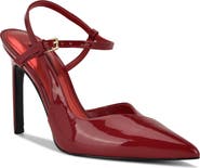 Nine West Franka Ankle Strap Pointed Toe Pump
