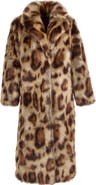 DONNA SALYERS FABULOUS FURS Feline Fine Faux Fur Coat