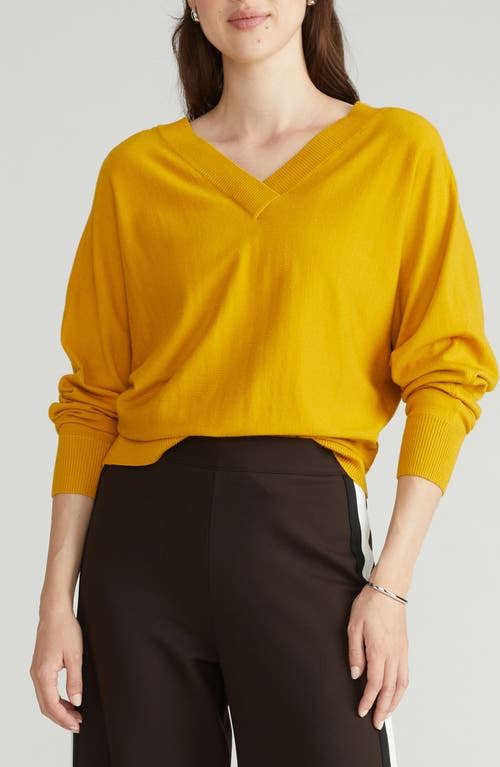 Universal Standard Savvy Sweater In Mustard