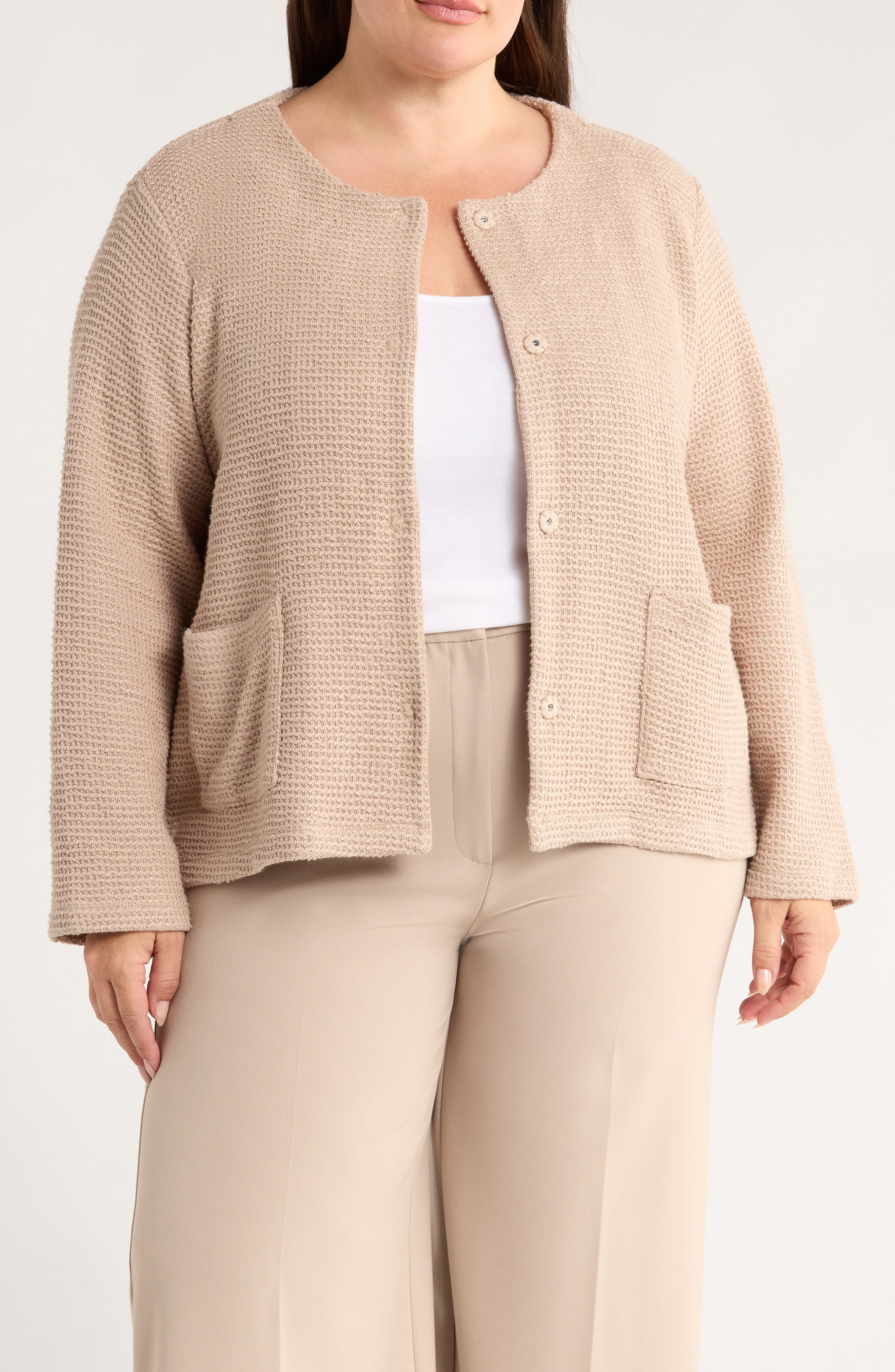 Textured Organic Cotton Jacket