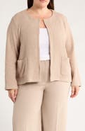 Eileen Fisher Textured Organic Cotton Jacket