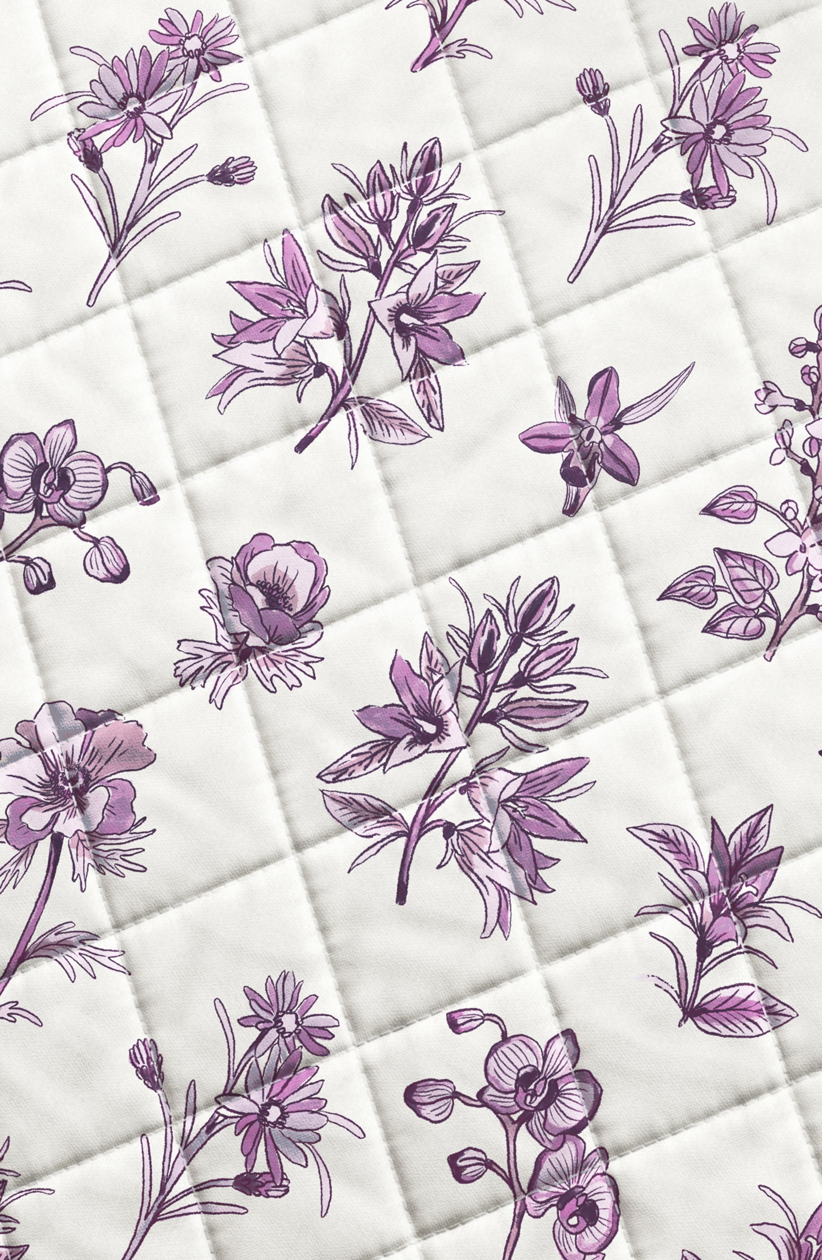Woven & Weft Floral Scalloped Cotton Quilt & Sham Set | Nordstromrack