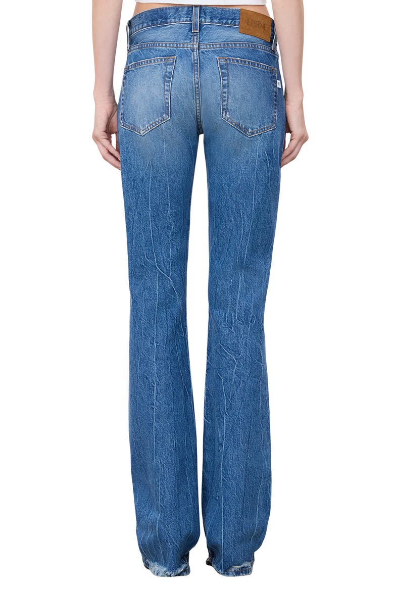 Low Rise Bootcut Jeans, Alternate, color, MEDIUM INDIGO