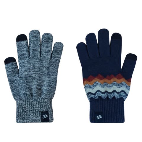The Merino Wool Mountain and Marled Knit Glove 2-pack