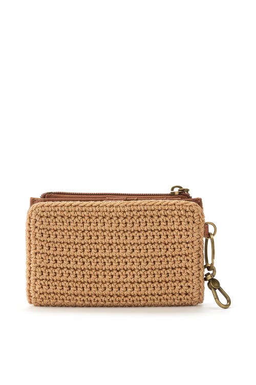 The Sak Encino Crochet Card Wallet
