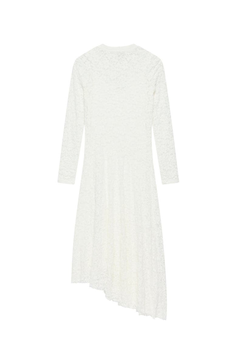 MINT VELVET Lace Full Asymmetric Midi Dress, Alternate, color, Ivory