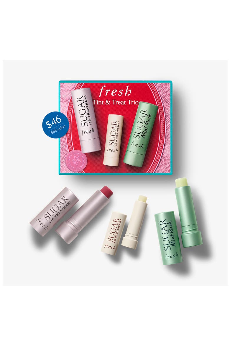 Tint & Treat Lip Balm Set $66 Value, Main, color, NO COLOR