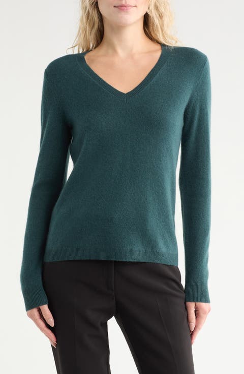 Cashmere V-Neck Sweater