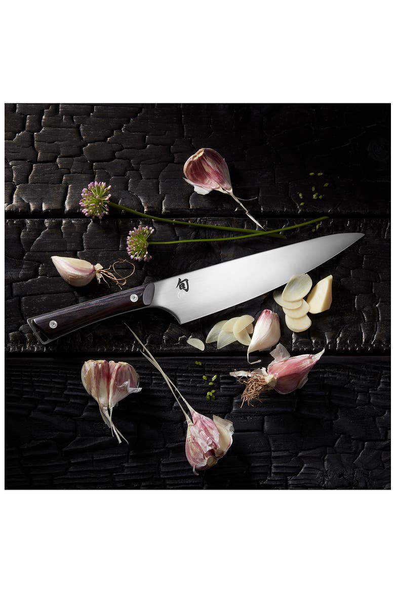 Kazahana 8-Inch Chef's Knife, Alternate, color, BLACK