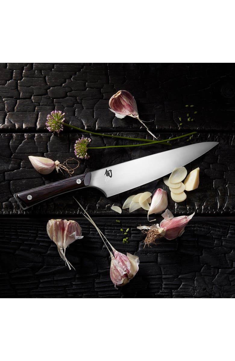 SHUN CUTLERY Kazahana 8-Inch Chef's Knife, Alternate, color, Black