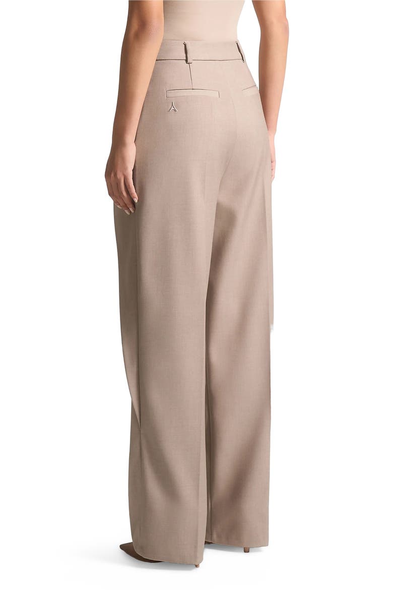 Foldover Trousers with D-Ring Belt, Alternate, color, Taupe