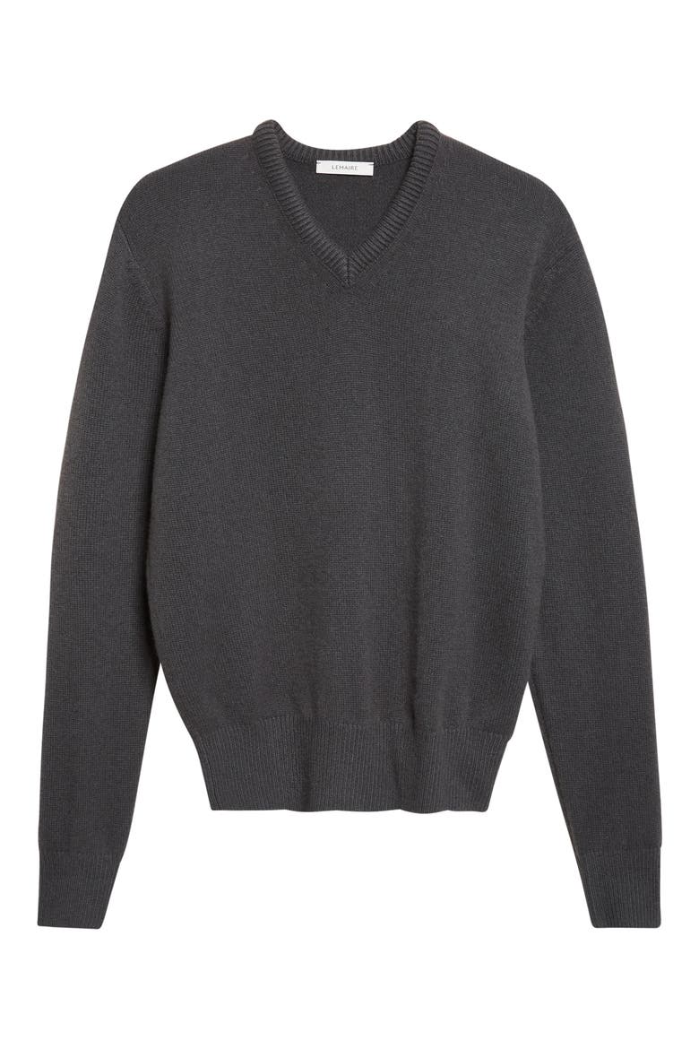 V-Neck Cashmere Sweater, Alternate, color, STONE