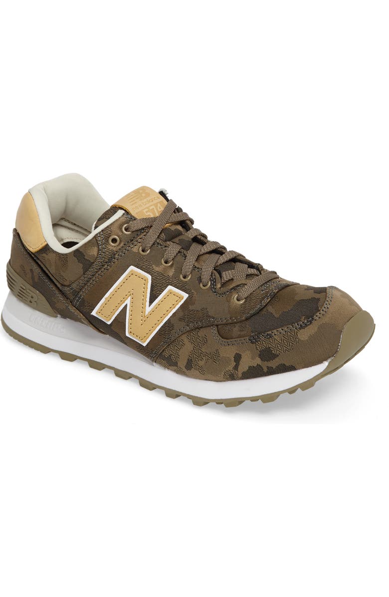 New Balance 574 Camo Sneaker, Main, color,