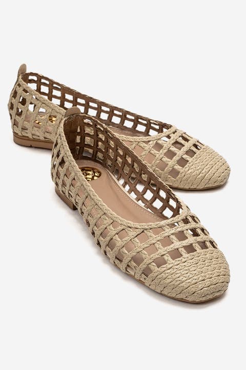 Elvaris Woven Ballet Flat