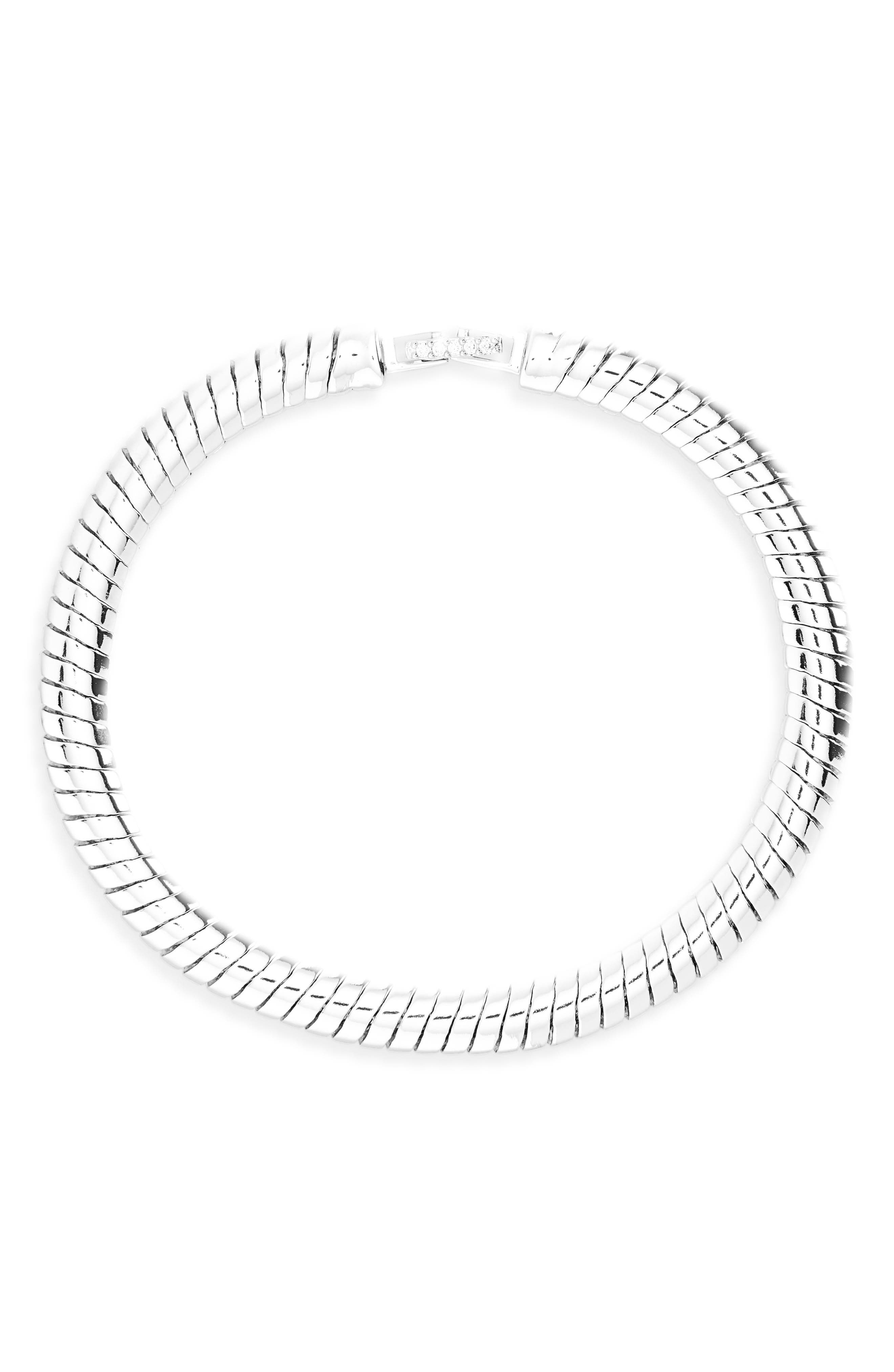 Nadri Cleo Omega Chain Bracelet