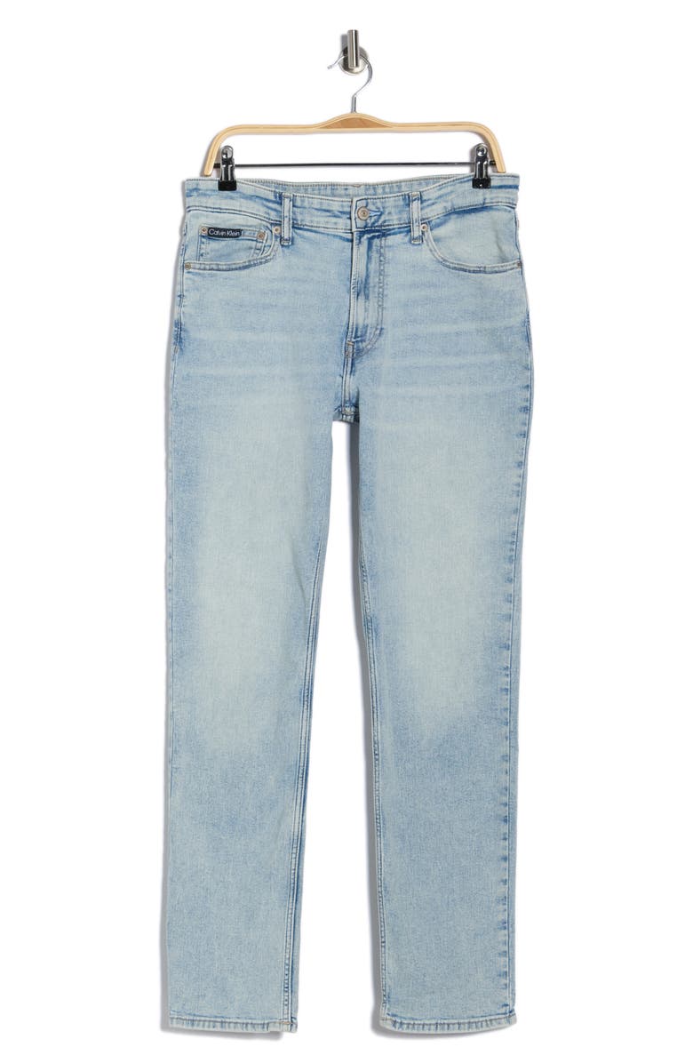 Calvin Klein Straight Leg Jeans, Main, color, Bainbridge