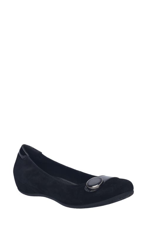 Josef Seibel Florina 06 Flat In Black