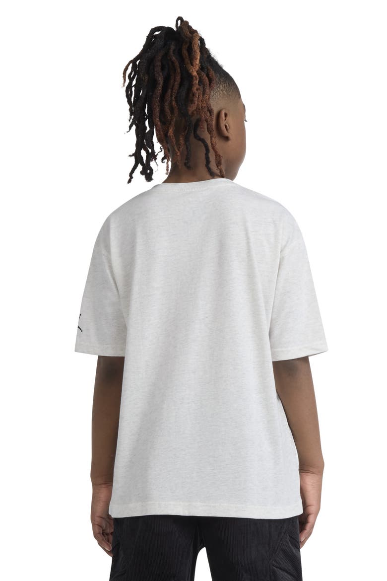 Kids' Air Jordan Slam Dunk Graphic T-Shirt, Alternate, color, BIRCH HEATHER