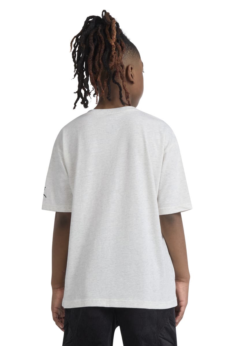 Jordan Kids' Air Jordan Slam Dunk Graphic T-Shirt, Alternate, color, Birch Heather