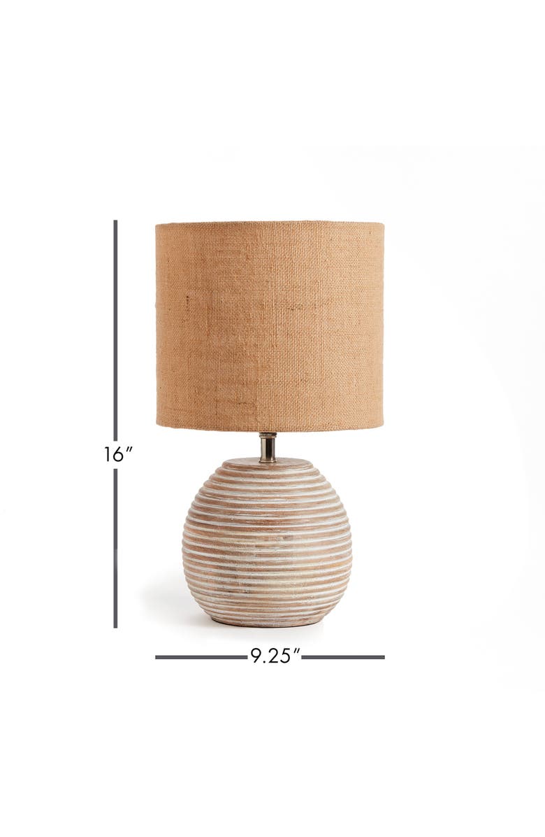 Napa Home & Garden Maddie Lamp, Alternate, color, Brown
