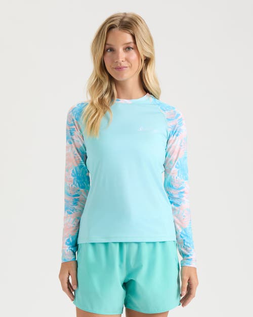 Salt Life On Holiday Slx Performance Long Sleeve Shirt In Blue