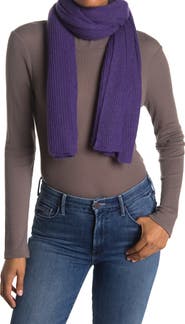 Portolano Ribbed Knit Wrap Scarf