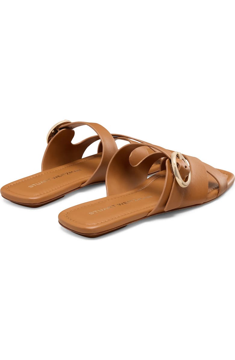 Stuart Weitzman Villa Slide Sandal, Alternate, color, Macchiato