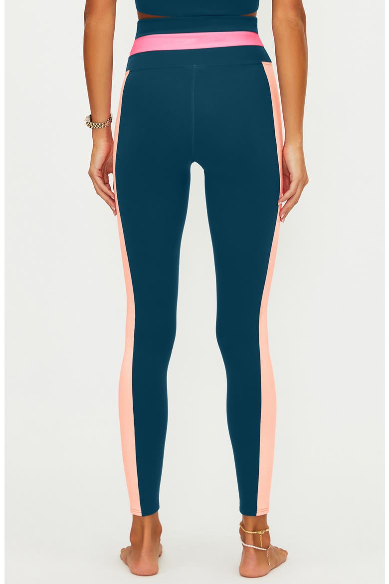 Mariella Stripe Leggings, Alternate, color, SEASHELL