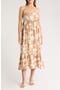 Floral Print Midi Dress