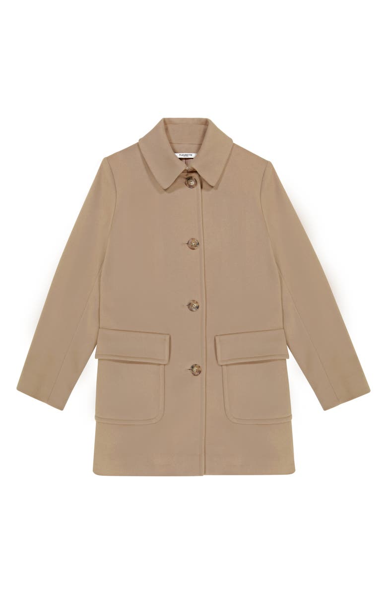 Fleurette Lenox Wool Barn Coat, Alternate, color, 