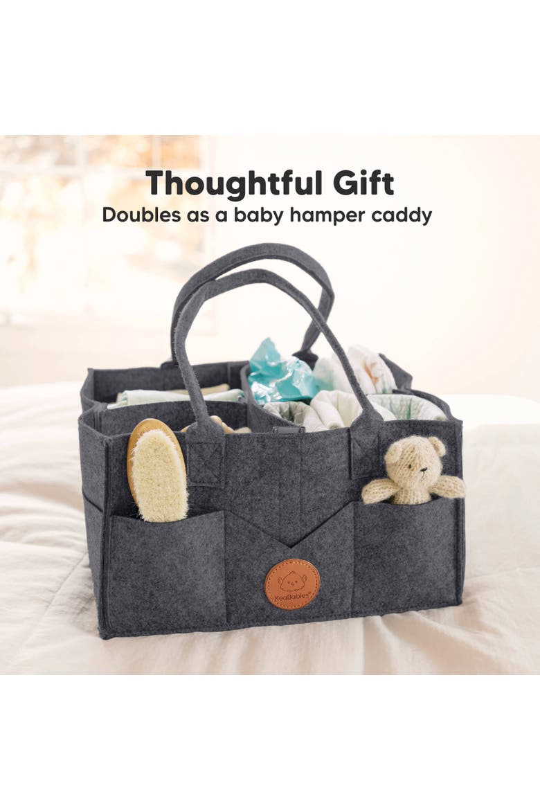 Original 2.0 Diaper Caddy, Alternate, color, Mystic Gray