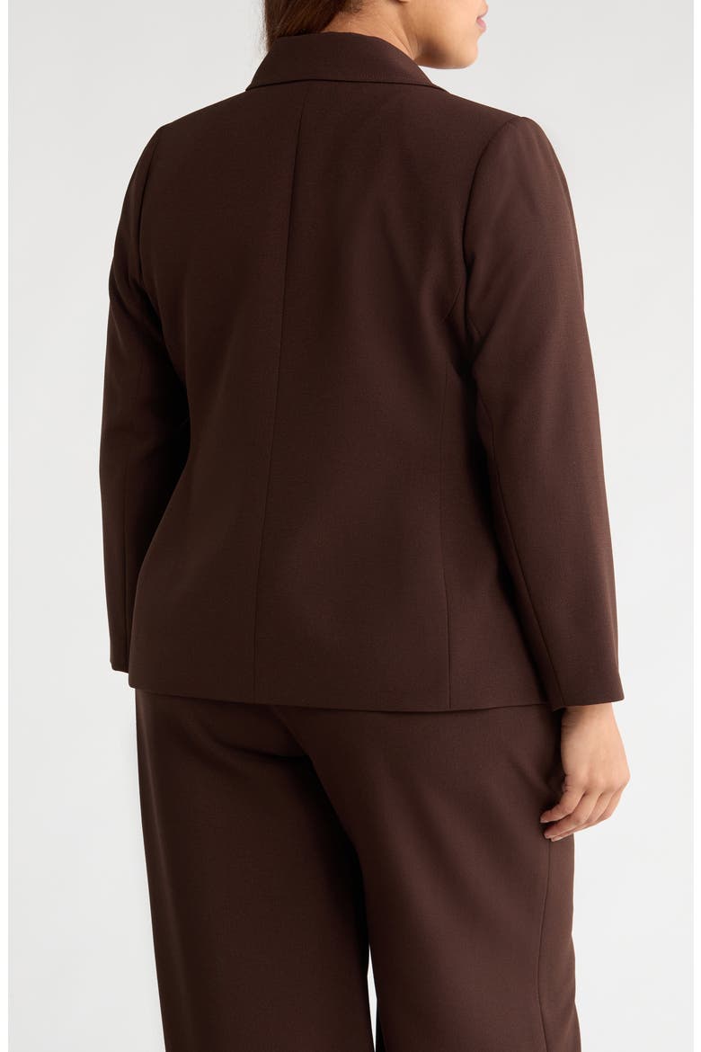 One-Button Blazer, Alternate, color, ESPRESSO