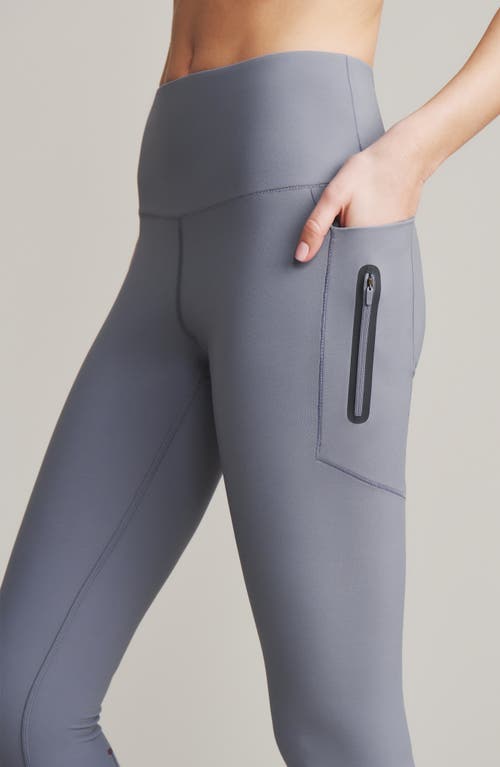 Rhone Breakaway Goldfusion™ Pocket 7/8 Leggings In Gray
