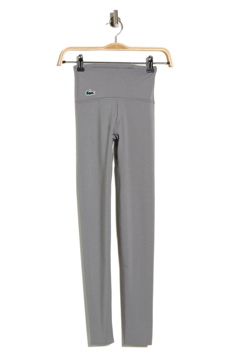 Lacoste Sport Leggings, Alternate, color, Heather Agate