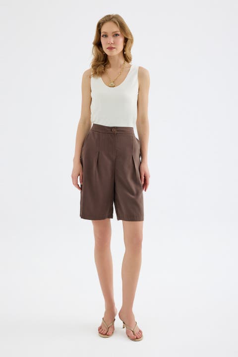 Vera Tencel Bermuda Short