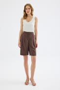 Monlicia Vera Tencel Bermuda Short