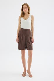 Monlicia Vera Tencel Bermuda Short