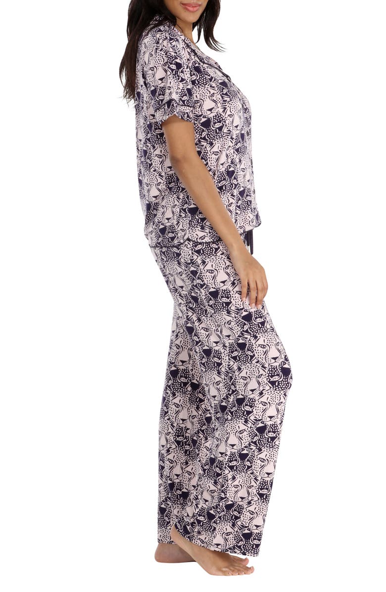 Honeydew All American Short Sleeve Pajamas, Alternate, color, Elixircheetahs